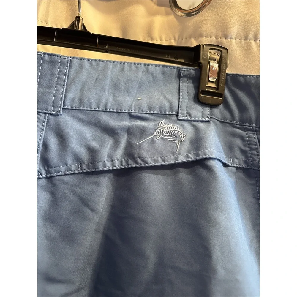 World‎ Wide Sportsman Shorts Mens Size 40 Blue Lightweight Cargo Fishing Outdoor